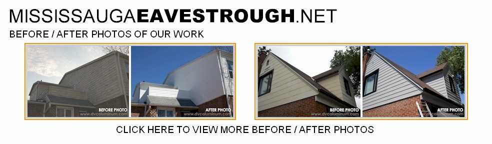 Mississauga's Eavestrough/Gutter Professionals